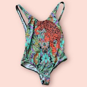 Urban Outfitters | Out From Under Tiger One Piece